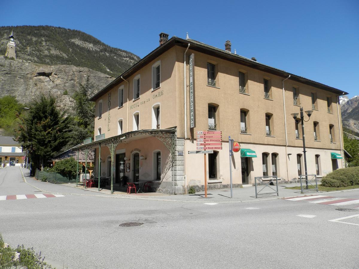 Hotel La Gare L'Argentiere-la-Bessee Exterior photo